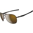 Oakley Plaintiff Men's Polarized Lifestyle Designer Sunglasses - Polished Chrome/VR28 Black Iridium