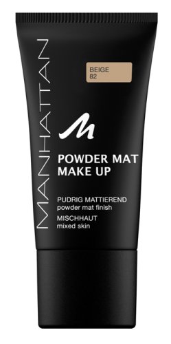 Manhattan Powdermat Makeup, 82 beige, 3er Pack