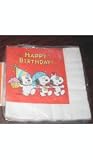 Rare OOP! Hallmark Peanuts Baby Snoopy, Baby Olaf, Baby Belle - Daisy Hill Puppies Napkins