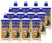 KIDS 'N' PETS Brand - Stain & Odor Remover, 12 pack, 32 fluid ounce bottles (384 fluid ounces total)