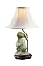 16 Green Bunny Rabbit Ceramic Table Accent Lamp