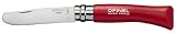 Opinel Round Tip Safety Picnic Knife - Red