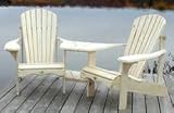 Outdoor Adirondack Angled Tete-A-Tete Kit - Cedar