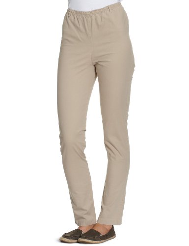 Lana naturalwear Damen Hose/ Lang  111 2518 5700, Gr. 44/34 (L), Braun (almond 352) Preisvergleich