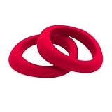 Jellystone Organic Bangle Teether - Scarlet Red