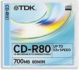 TDK Speed-X - CD-R - 700 MB ( 80min ) 48x - jewel case - storage media