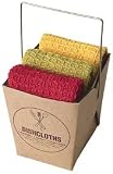 TAKE-OUT Dishcloth Set - Lemon / Chartreuse / Lollipop