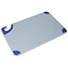 San Jamar CBG121812 Saf-T-Grip Co-Polymer Standard Size Cutting Board, 18" Length x 12" Width x 1/2" Thick, Blue