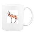Mug with damaliscus, hunteri