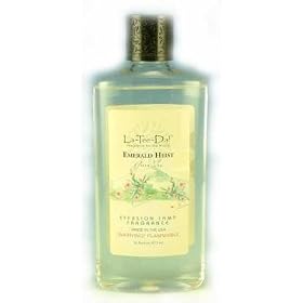 La-Tee-Da Effusion and Fragrance Lamp Oil Refills - 16 oz - EMERALD HEIST