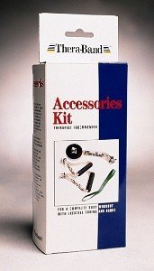 Theraband Accessories Kit Includes Handles, Assist device and Door Anchor