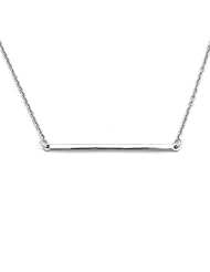 Sterling Silver Bar Necklace