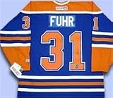 GRANT FUHR Edmonton Oilers autographed Vintage Hockey Jersey