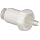 Bayonet-Style Female Quick Connect Fitting, 200 Series Barb, 3/32" (2.4 mm) ID Tubing, Black ABS Housing