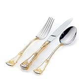 45 PIECE OLD COUNTRY ROSE FLATWARE SET