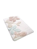 Pandora Set Alfombra de Baño 3 Uds. Babilon Blanco/Rosa Palo/Verde Menta 60 x 100 cm + 50 x 60 cm + 47 x 50 cm