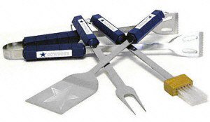 Dallas Cowboys 4 Piece BBQ Set