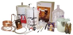 Beer Making Starter Kit Plus with Secondary Fermenter and Deluxe Bottling Package