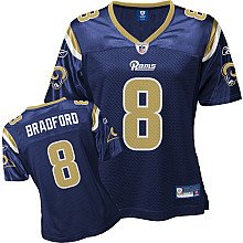 Reebok St. Louis Rams Sam Bradford Women's Replica Jersey Small