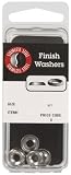 HILLMAN 8854 WASHER FINISH STAINLESS STEEL # 8(pack of 10)
