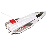 White R C Boat RC 49mhz by Stellar