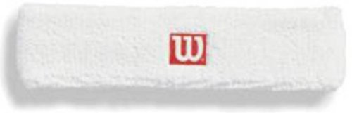 Wilson Headbands (White, Pack of 12)