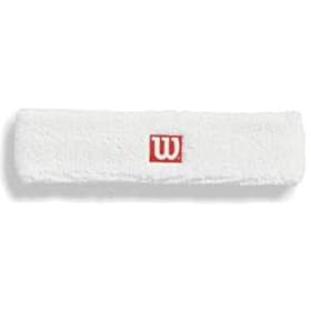 Wilson Headbands -White: Sports &amp; Outdoors