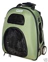 Pet Gear I-GO2 Weekender Roller Backpack, Sage
