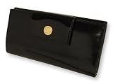 BVLGARI 20400 Wホック長財布 ブラック