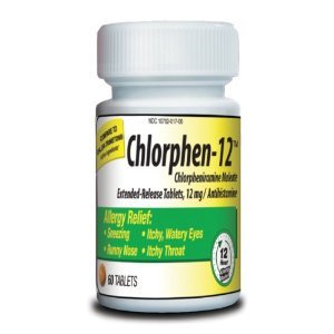 Chlorpheniramine Maleate Extended Release, 12 Mg , 60 Tablets - Pack of Six