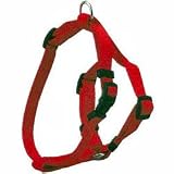 Four Paws Adjustable Red Nylon Dog Harness- 20 to 28 girth 3/4 width