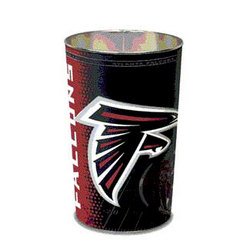 <b>Atlanta Falcons NFL Tapered Wastebasket by Wincraft (15"" Height)</b>
