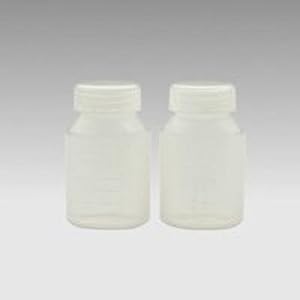 Ameda Milk Collection Bottles Translucent 17253