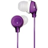 JVC HA-FX22-V CLEAR COLORS IN-EAR HEADPHONES (VIOLET)