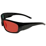 POLARIZED Sunglasses JiMarti P07 Black & Red Mirror (Black & Rasberry)