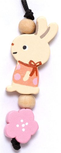 Imagen principal de colgantito beis de conejo para el móvil