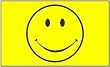Happy Face (Smiley yellow) Flag: 3x5ft poly