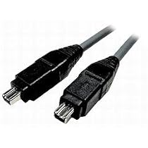 Cables Unlimited 2 meter 4Pin To 4Pin 1394 IEEE FireWire Cable - Model MSC-5040-02M 4-Pin to 4-Pin