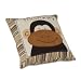 Jungle Faces Throw Pillow