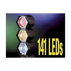 3-Kanal Lichtorgel mit 141 LEDs mit Klang-Steuerung