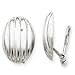 14k Gold White Gold Polished Non-pierced Fancy title=