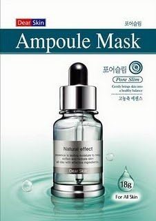 Nesura Dear Skin Ampoule Face Mask Pore Slim