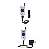 Essential Kit for the Nextel i733 - includes Car and Wall Charger with Rapid Charge Technology - Gomadic Brand w/ TipExchange Technology
