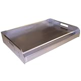 Griddle-Q Medium Full-Size Stainless Steel BBQ Griddle