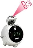 JENSEN JCR-222 AM-FM PROJECTION ALARM CLOCK RADIO