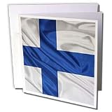 Flags - Finland Flag - Greeting Cards-6 Greeting Cards with envelopes