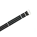 Watch Band Nylon One Piece NATO Military Sport Stripe Stainless Buckle 20 millimeter