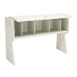 ICEBERG ENTERPRISES 92863 Aspira Hutch Resin 55-1/2w X 16-1/4d X 36h Platinum