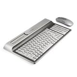 Kensington Ci70 Wireless Desktop Set - Keyboard - wireless - RF - mouse - USB wireless receiver - titanium - English - US