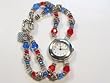 Message of Love Jewelry Red, White, Blue Watch Message of Love Jewelry Red, White, Blue Watch